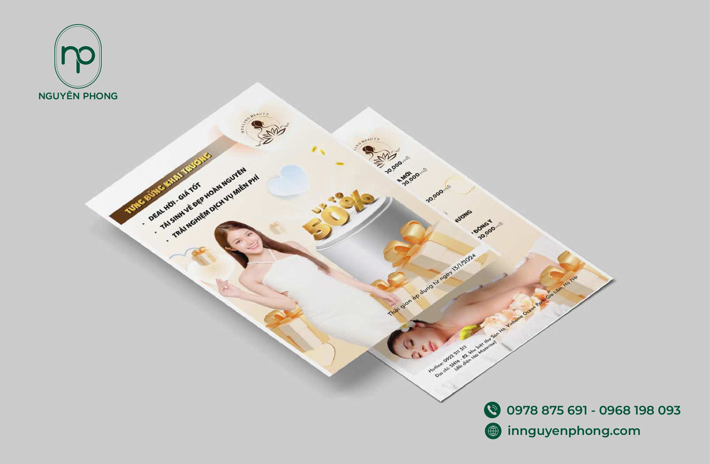 Mẫu tờ rơi giá rẻ 